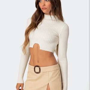 Edited cropped sweater